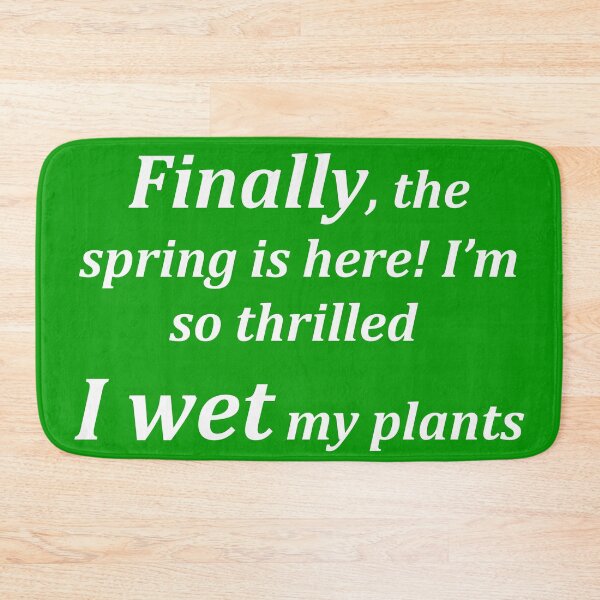 Item preview, finally the spring is here  designed and sold by funniesttext.