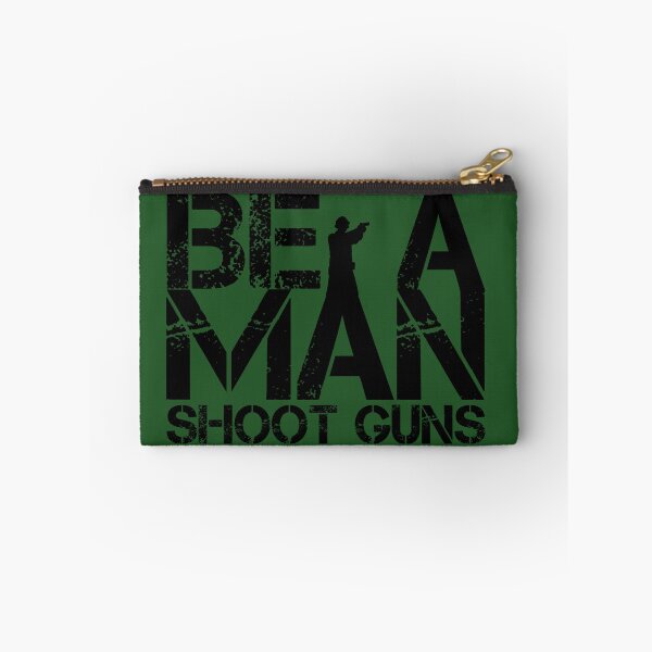 Item preview, BE A MAN - SHOOT GUNS designed and sold by Callahans.