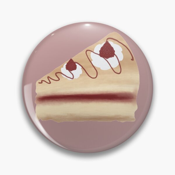 Item preview, Raspberry Almond White Cake designed and sold by CarlysCalling.