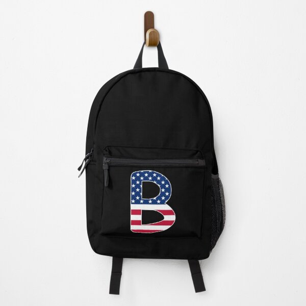 Item preview, Letter B Capital Alphabet American Flag B Gift designed and sold by Shariss.