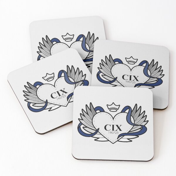 Item preview, CIX "one year with cix" wings and crown badge design, CIX Fanart,  designed and sold by TheHoodSheep.