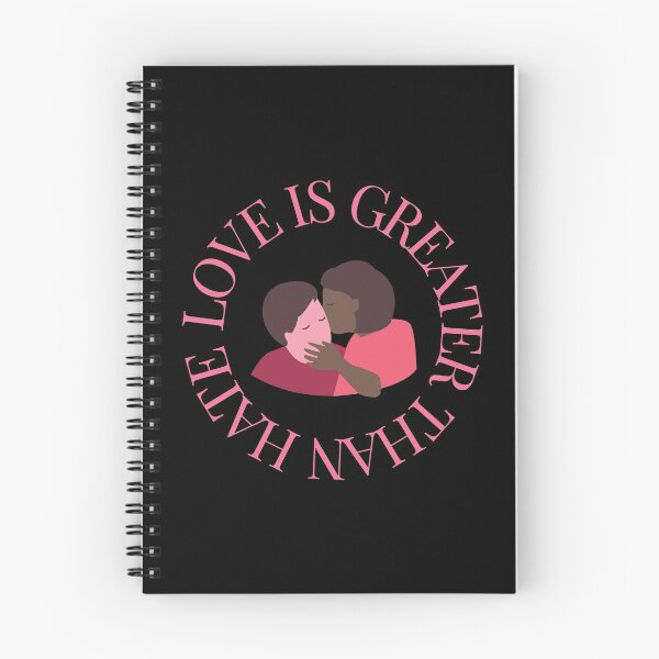 Item preview, LOVE IS GREATER THAN HATE Design designed and sold by LevelUpMerch.