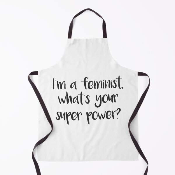 Item preview, I'm a feminist, what's your super power? feminist text slogan designed and sold by MacPean.