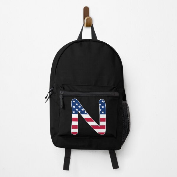 Item preview, Letter N Capital Alphabet American Flag N Gift designed and sold by Shariss.