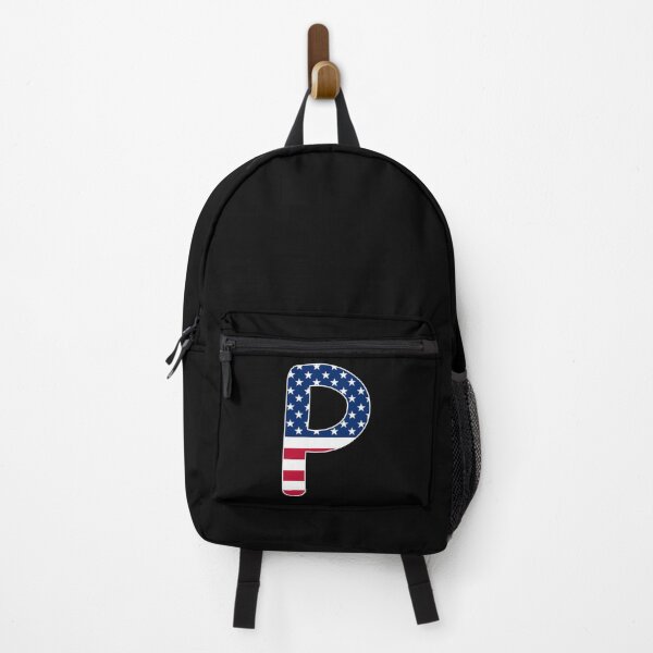 Item preview, Letter P Capital Alphabet American Flag P Gift designed and sold by Shariss.