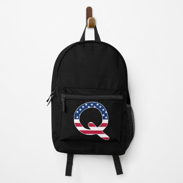 Item preview, Letter Q Capital Alphabet American Flag Q Gift designed and sold by Shariss.