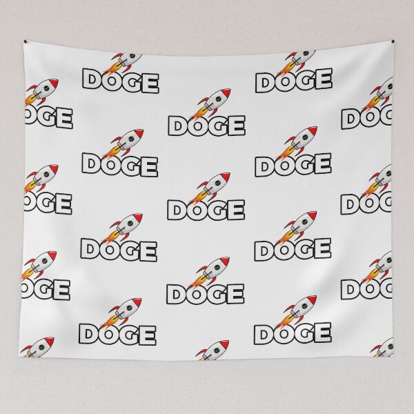 Item preview, DOGE to the moon designed and sold by Trending-Ts.