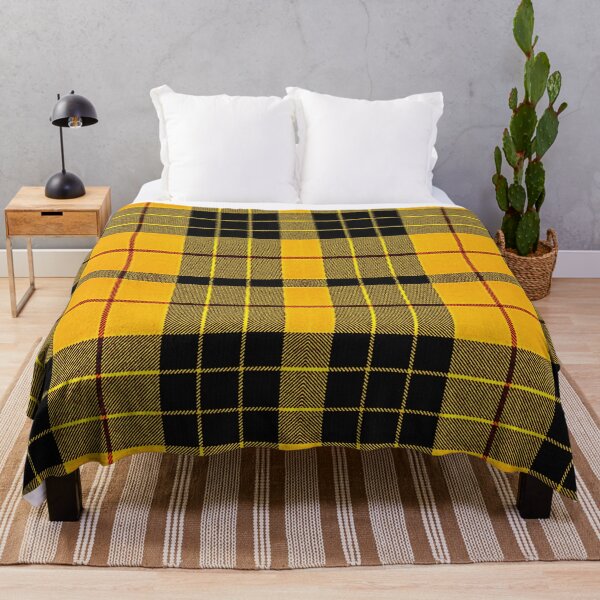 Vista previa del artículo con la obra « Tartán clásico negro y amarillo», diseñado y vendido por ivanoel.