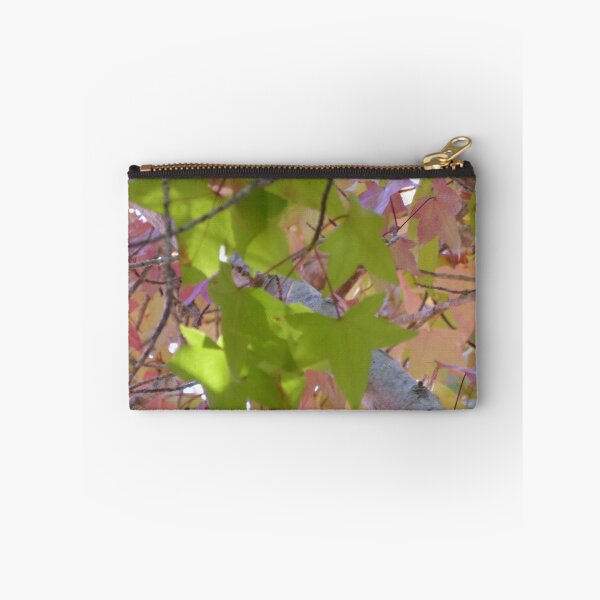 Item preview, Pink and Green Autumn Leaves designed and sold by Jenny Hogben.