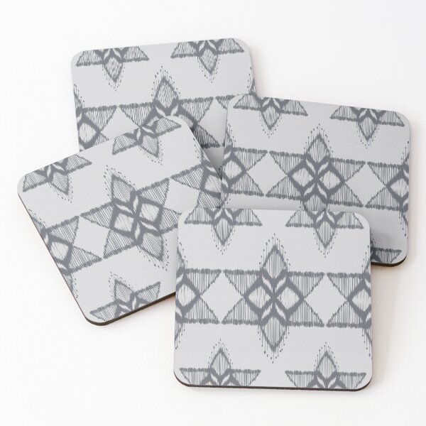 Item preview, Ikat Ogee Seamless Background designed and sold by Paphawarin.