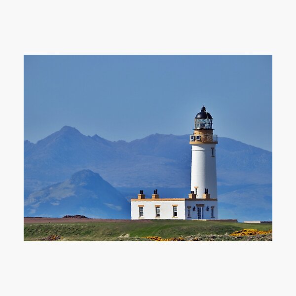 Donald Trump Turnberry Lighthouse Ayrshire Scotland Photographic Print