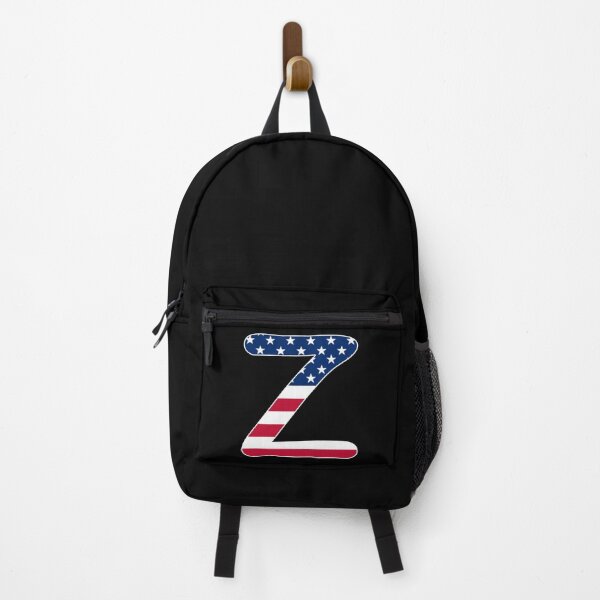 Item preview, Letter Z Capital Alphabet American Flag Z Gift designed and sold by Shariss.