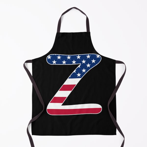 Item preview, Letter Z Capital Alphabet American Flag Z Gift designed and sold by Shariss.
