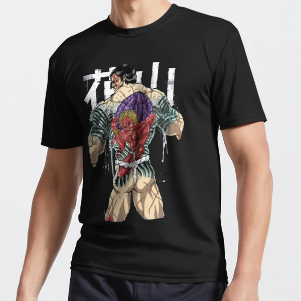 Camiseta Baki Hanma. Baki The Grappler - Bizarra Loja