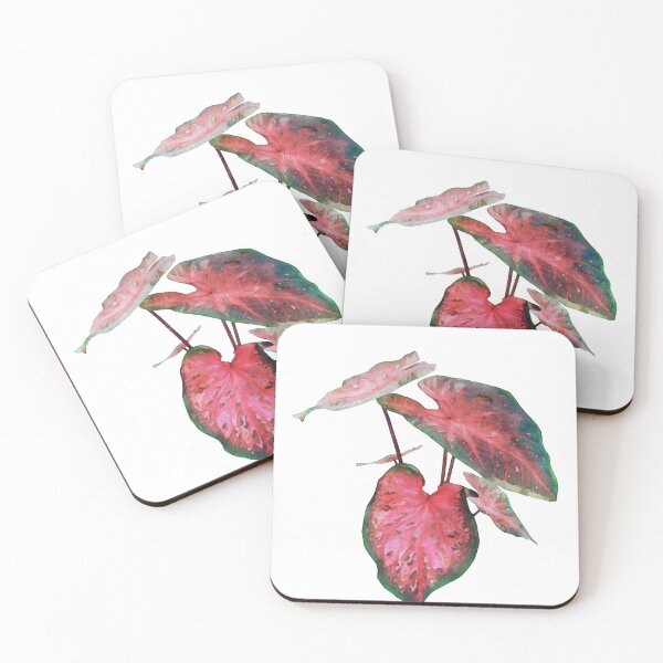 Item preview, Caladium Red Flash designed and sold by Anna  Ploix.