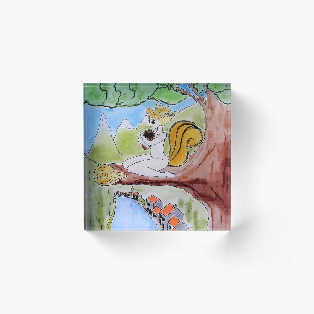 Item preview, Acrylic Block designed and sold by Raspberry-Cat.