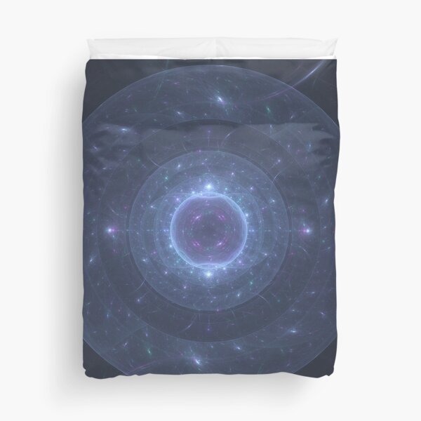 Electric Membrane 2 | Original Fractal Art Duvet Cover