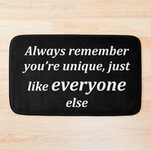 Item preview, you are unique  designed and sold by funniesttext.