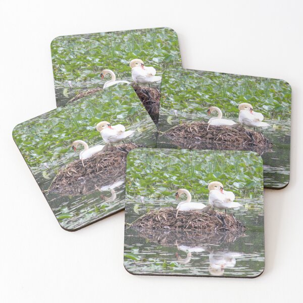 Item preview, Nesting Swans designed and sold by OneCreativePup.