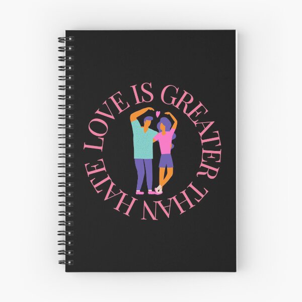 Item preview, LOVE IS GREATER THAN HATE Design designed and sold by LevelUpMerch.
