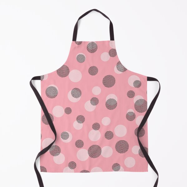 Item preview, Polka Dots Circle Pattern in Pink White and Black Design 589 designed and sold by Artnigel.