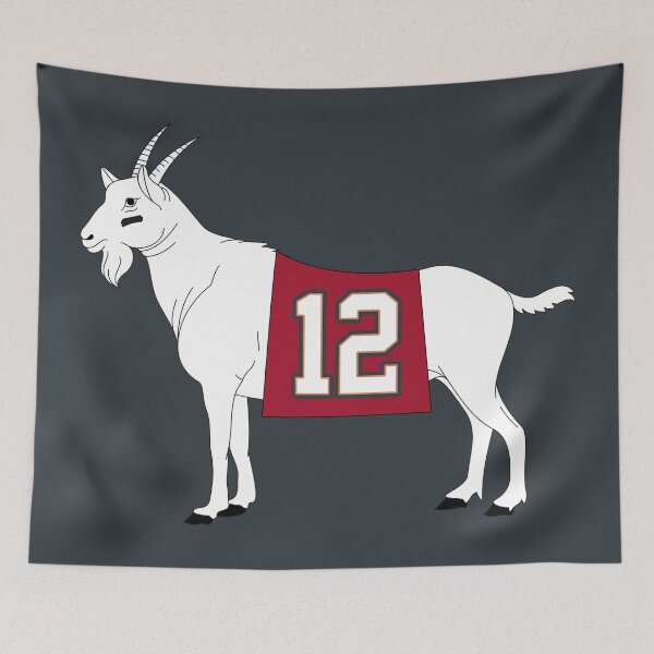 Item preview, Limited Edition GOAT 12 Shirt, 7 Rings Super Bowl Shirt, Mug, Hoodie, Sticker, Throw Blanket & Tapestry! designed and sold by GoatGear.