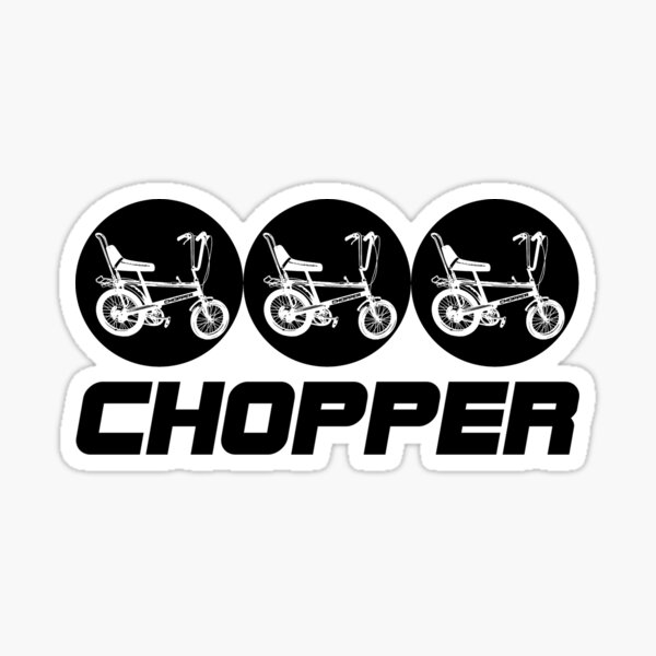 Raleigh best sale chopper stickers