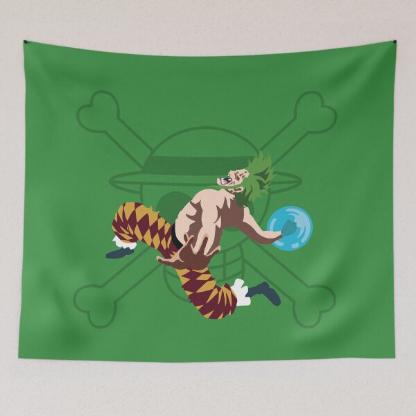 Item preview, Bartolomeo green one piece manga minimalist design art designed and sold by LeCoffre.