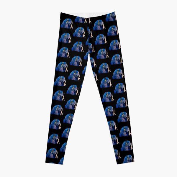 H is for Hyacinth Macaw Leggings