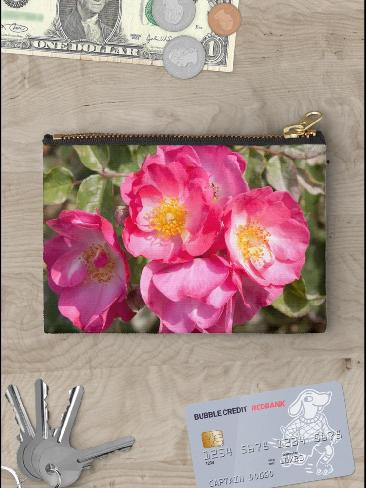 Thumbnail 3 of 4, Zipper Pouch, Begonia designed and sold by Raspberry-Cat.