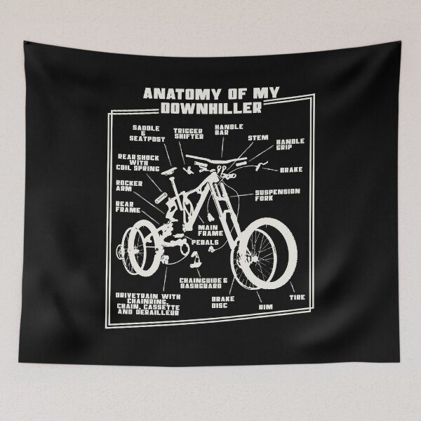 Item preview, Anatomy Downhill bike Mountain designed and sold by getgr4phicz.