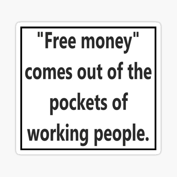 Free: Money Sticker 