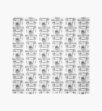 The Mad Hatter, the hatter, le chapelier fou, Alice in Wonderland, printmaking, Scarf