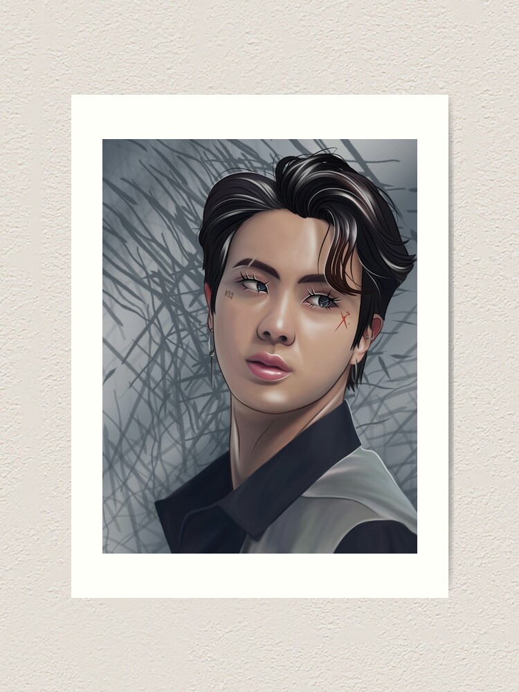 BTS Jin Art Print/ Kim Seokjin 