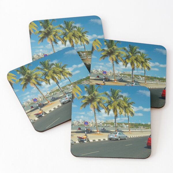 Item preview, Mumbai Marine drive on a sunny clear day designed and sold by CameraDesign.