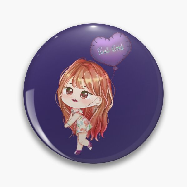 Item preview, Fromis_9 Hayoung Feel Good Chibi Fanart designed and sold by snowvy.