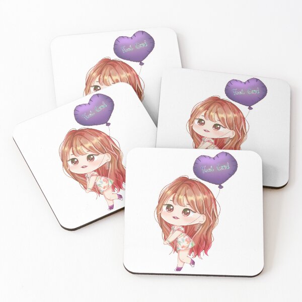 Item preview, Fromis_9 Hayoung Feel Good Chibi Fanart designed and sold by snowvy.