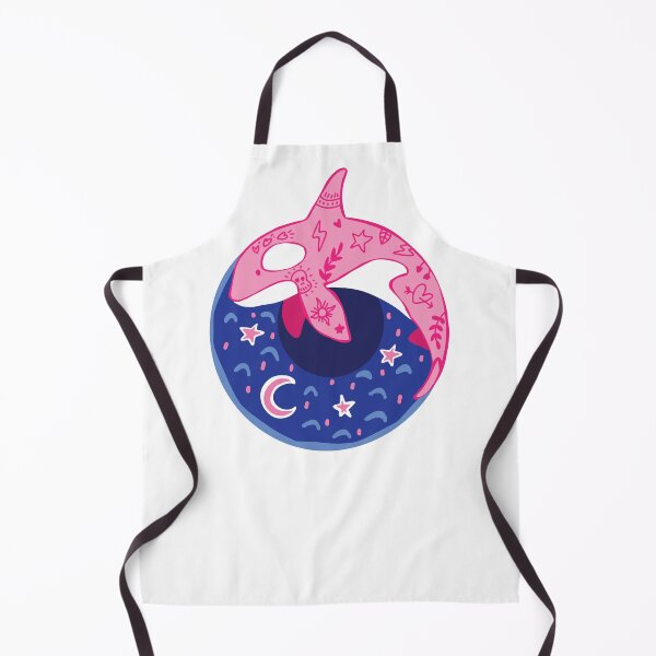 Item preview, Pink Graffiti Orca Whale designed and sold by VivtheFish.