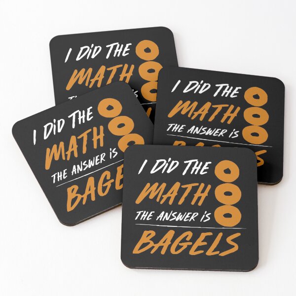 Item preview, Funny The Answer Is Bagels | Math Lover Nerd Gift designed and sold by BuynPose.