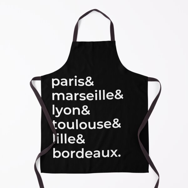 Item preview, French Cities - Paris & Marseille & Lyon & Toulouse & Lille & Bordeaux designed and sold by Hoiho Adventure Shirts.