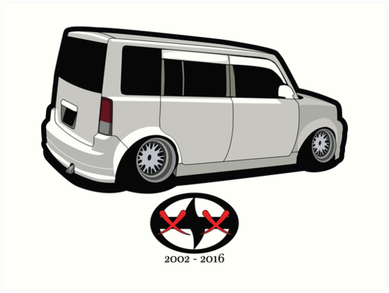 "Scion XB" Art Prints by ChucklesDesign | Redbubble