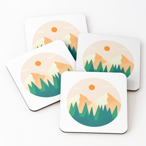 Item preview, Mountain sunrise designed and sold by ambient-art.