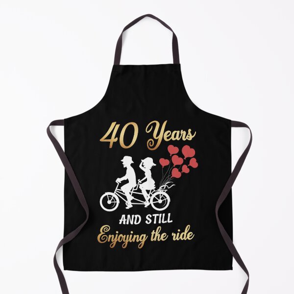 Item preview, 40 Years And Still Enjoying Ride - 40th Anniversary designed and sold by silverhexagon.