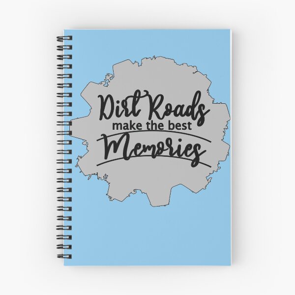Item preview, Dirt Roads make the Best Memories Gear Black designed and sold by FamilyCurios.