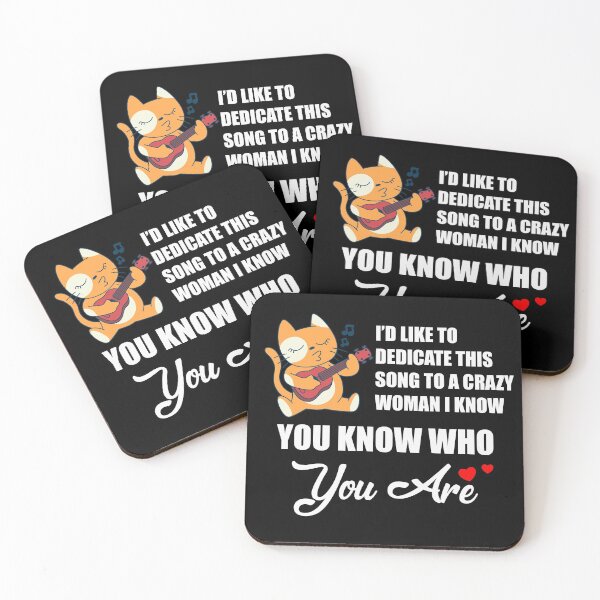 Item preview, A Dedication To All The Crazy Beautiful Cat Ladies designed and sold by Animal Gifts For Animal Lovers.