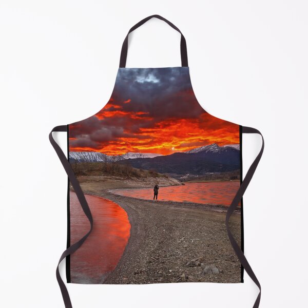 Item preview, Fire in the sky - Lake Plastiras designed and sold by Hercules Milas.