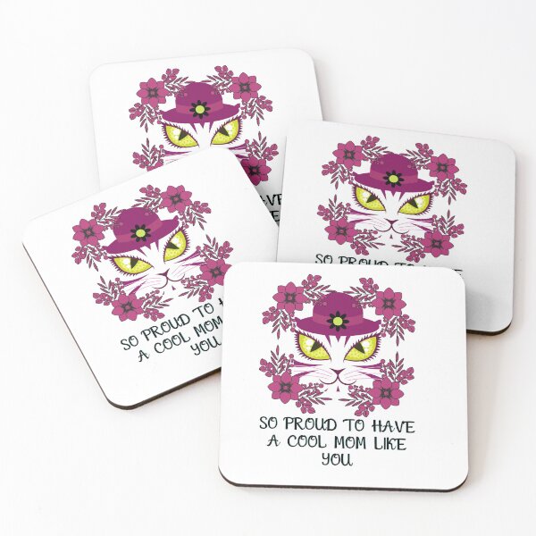 Item preview, Mothers are great 2: So proud to have a cool mom like you designed and sold by CATSandHATS.