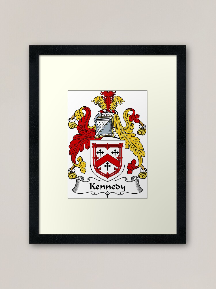"Kennedy Coat of Arms / Kennedy Family Crest" Framed Art Print for Sale by ScotlandForever