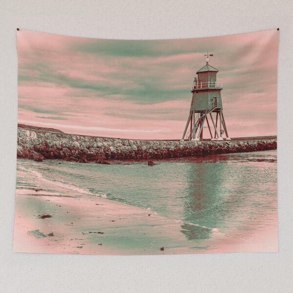 Item preview, Herd Groyne Lighthouse, South Shields designed and sold by StencilMyst ..