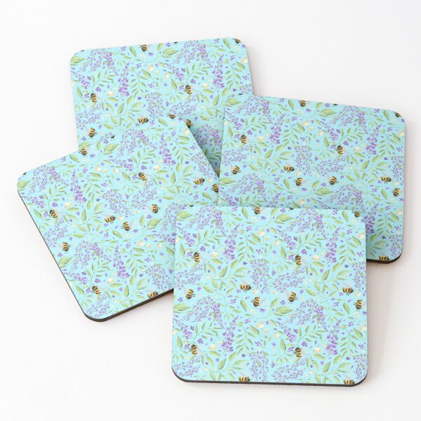 Item preview, Bees and Wisteria designed and sold by EnchantedStudio.